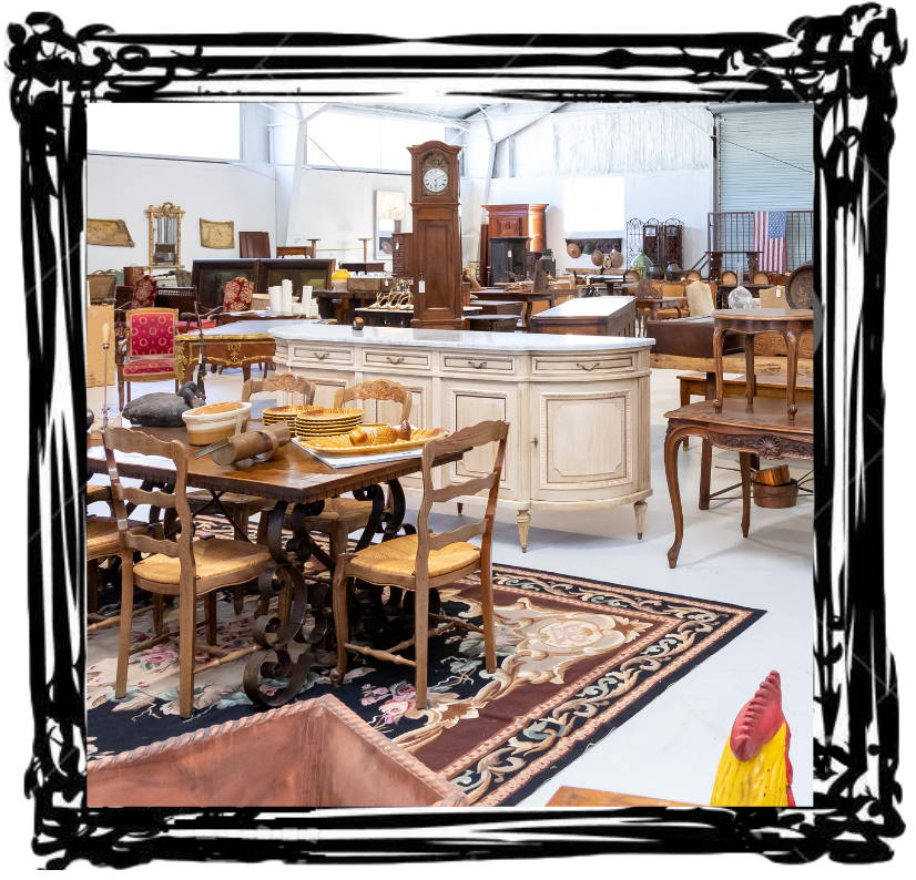 BETWEEN THE AISLES – Lolo French Antiques
